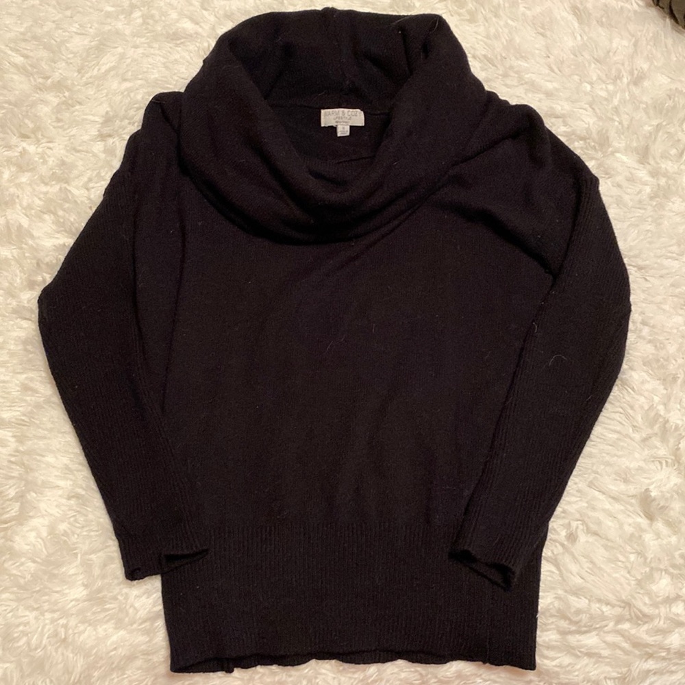 Cowl neck sweater